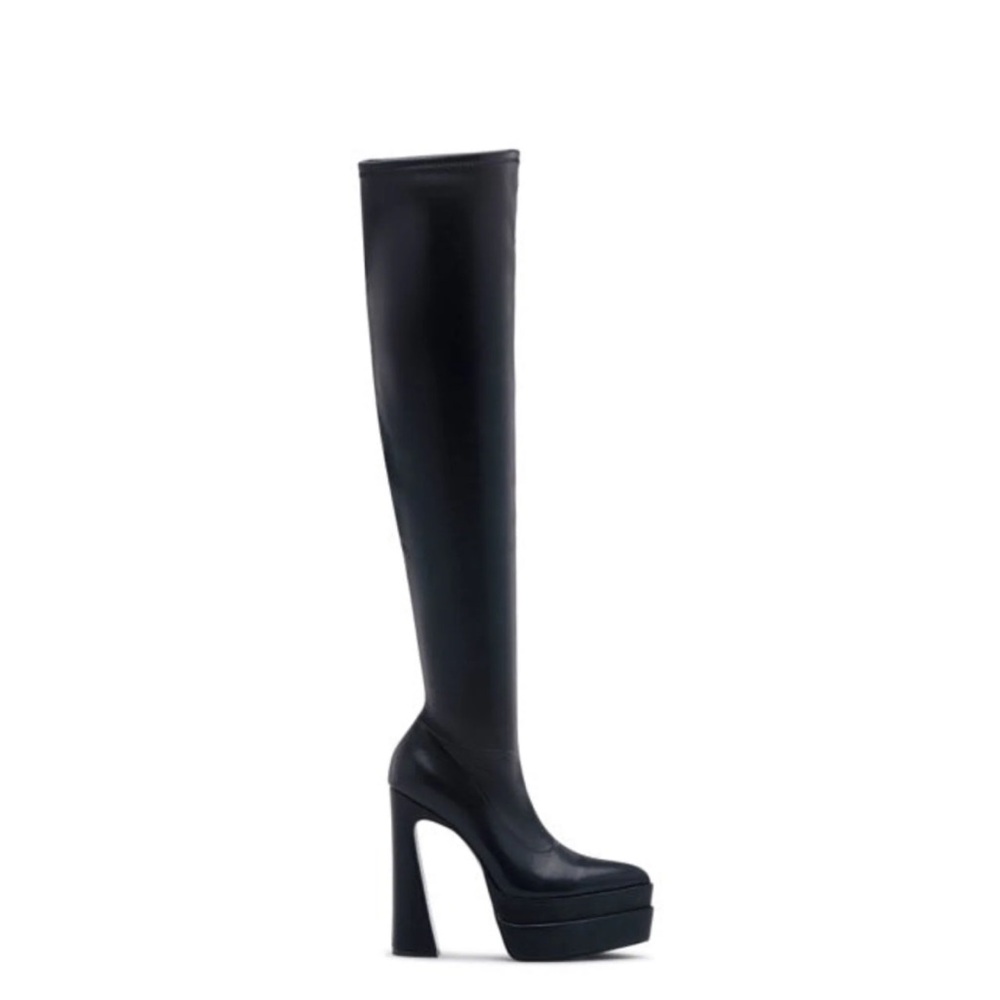 MISTTI PLATFORM KNEE HIGH BOOTS - Picture 5 of 13